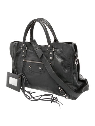 Balenciaga Leather Motocross Classic City