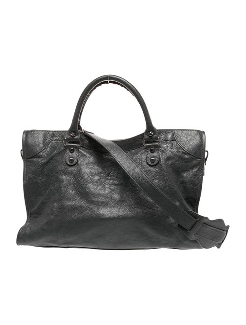 Balenciaga Leather Motocross Classic City