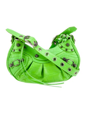 Balenciaga Embossed Leather Le Cagole XS 2022