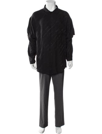 Balenciaga 2022 Silk Shirt
