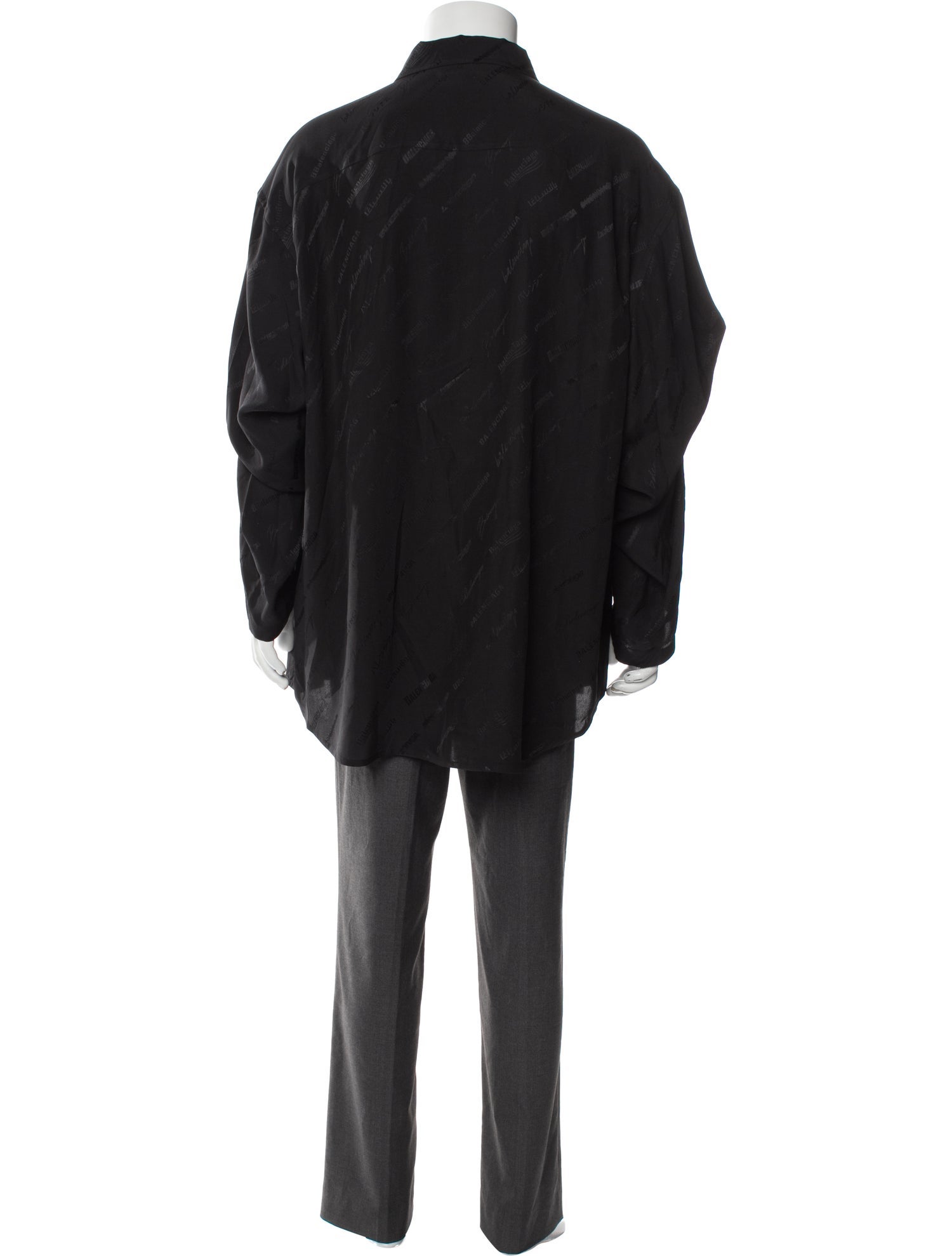 Balenciaga 2022 Silk Shirt