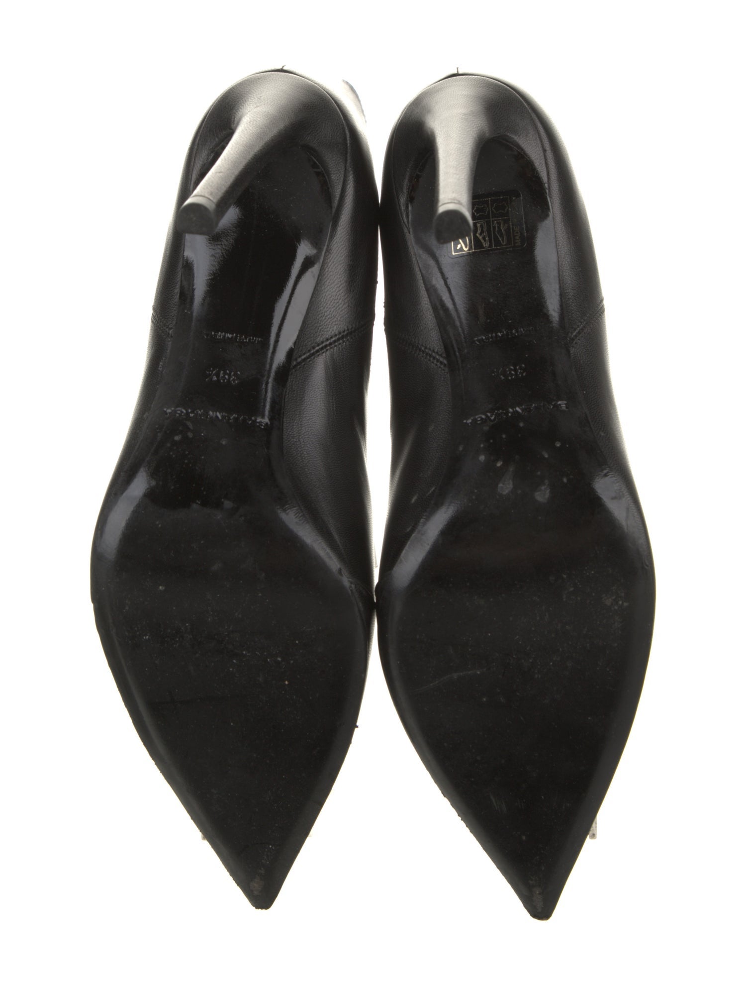 Balenciaga Leather Chelsea Boots