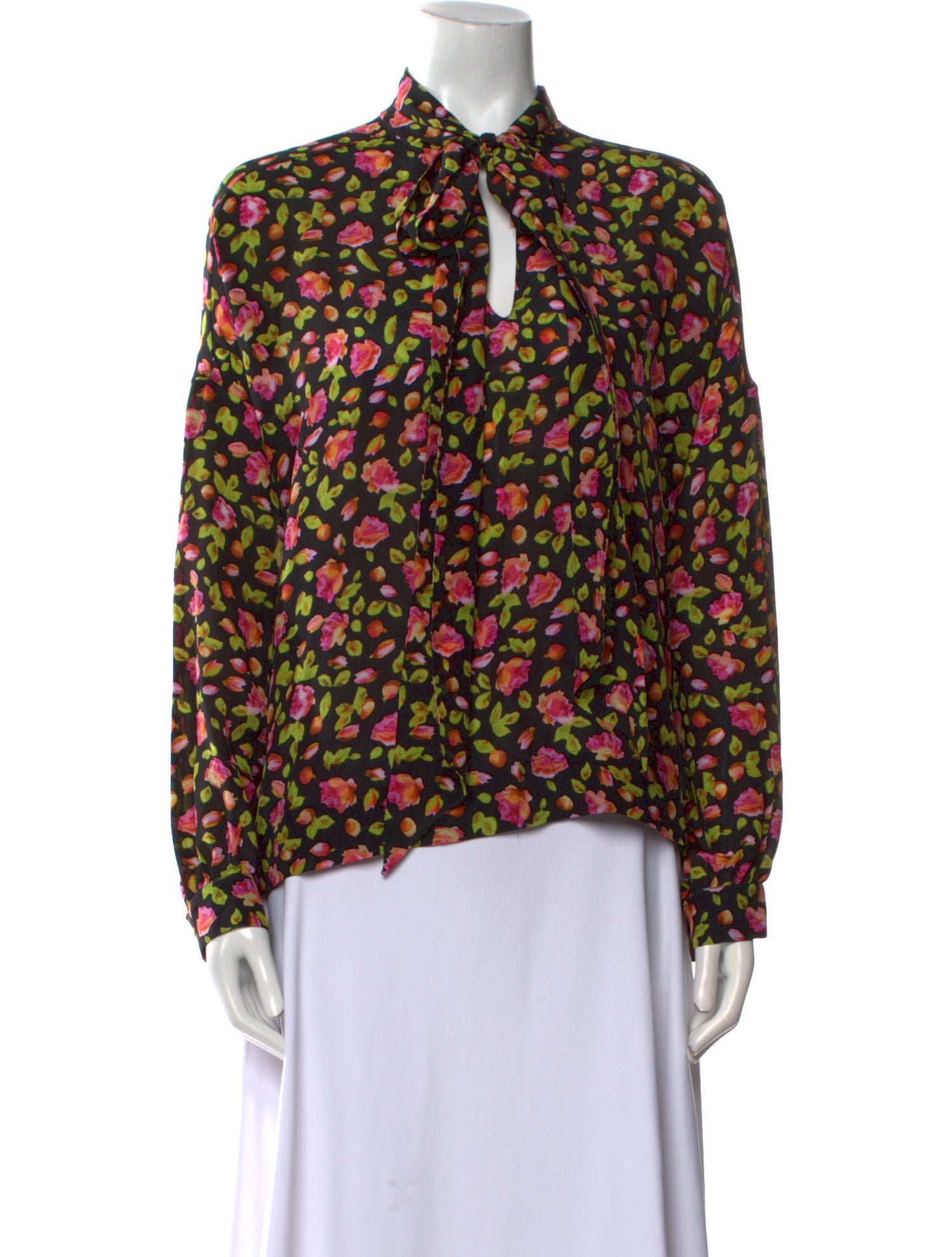 Balenciaga 2019 Silk Blouse