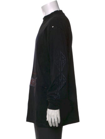 Balenciaga 2023 Graphic Print Henley