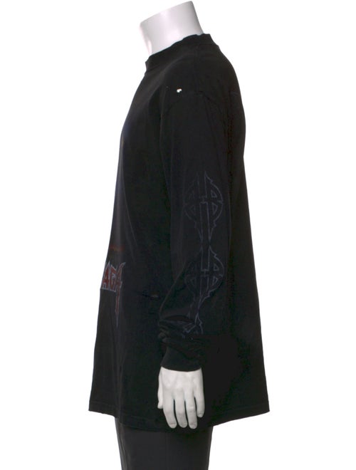 Balenciaga 2023 Graphic Print Henley