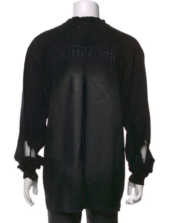 Balenciaga 2023 Graphic Print Henley