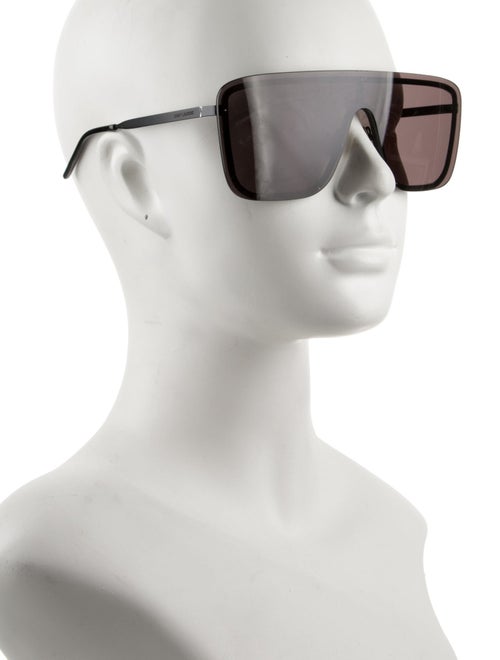 Balenciaga Shield Tinted Sunglasses