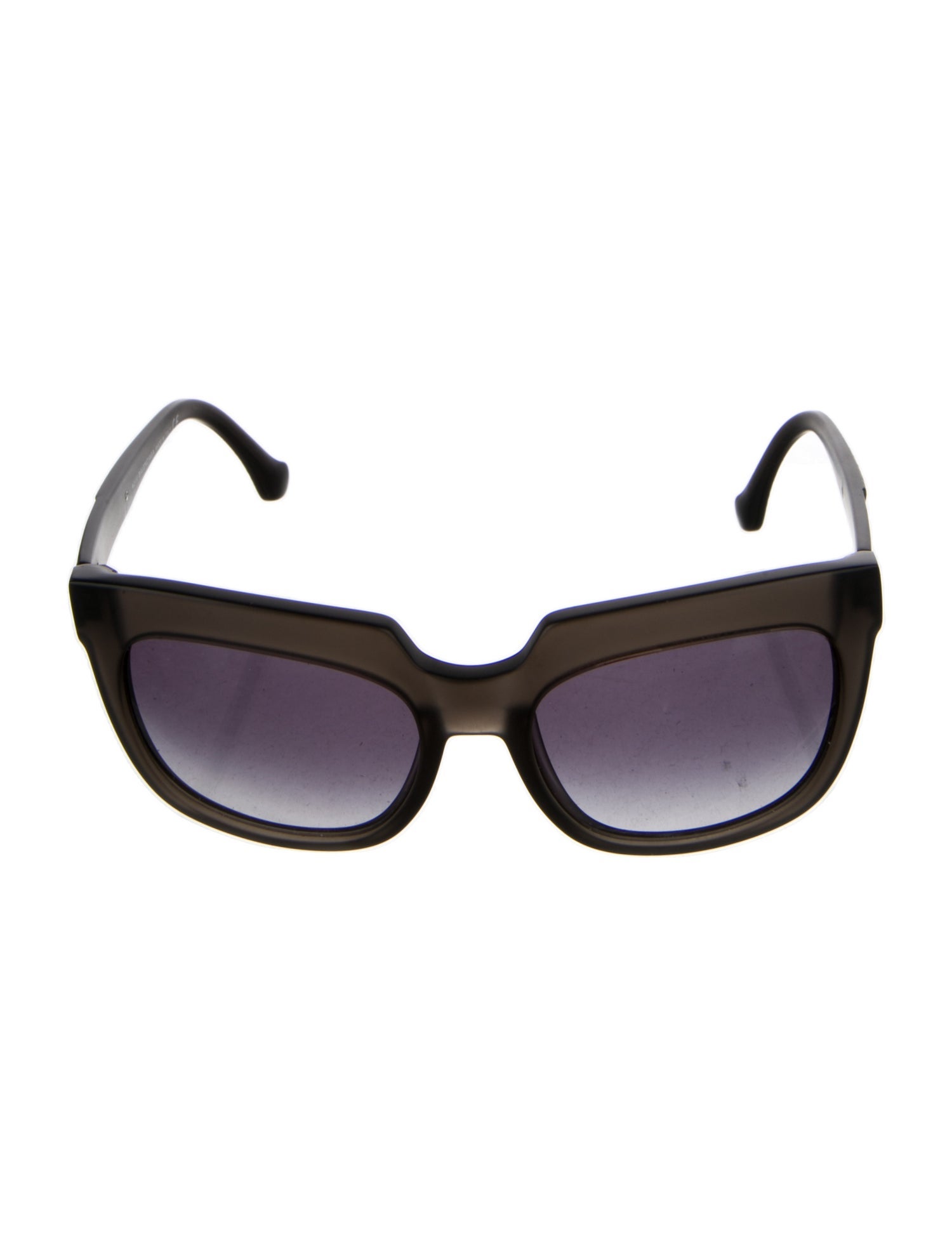 Balenciaga Square Tinted Sunglasses