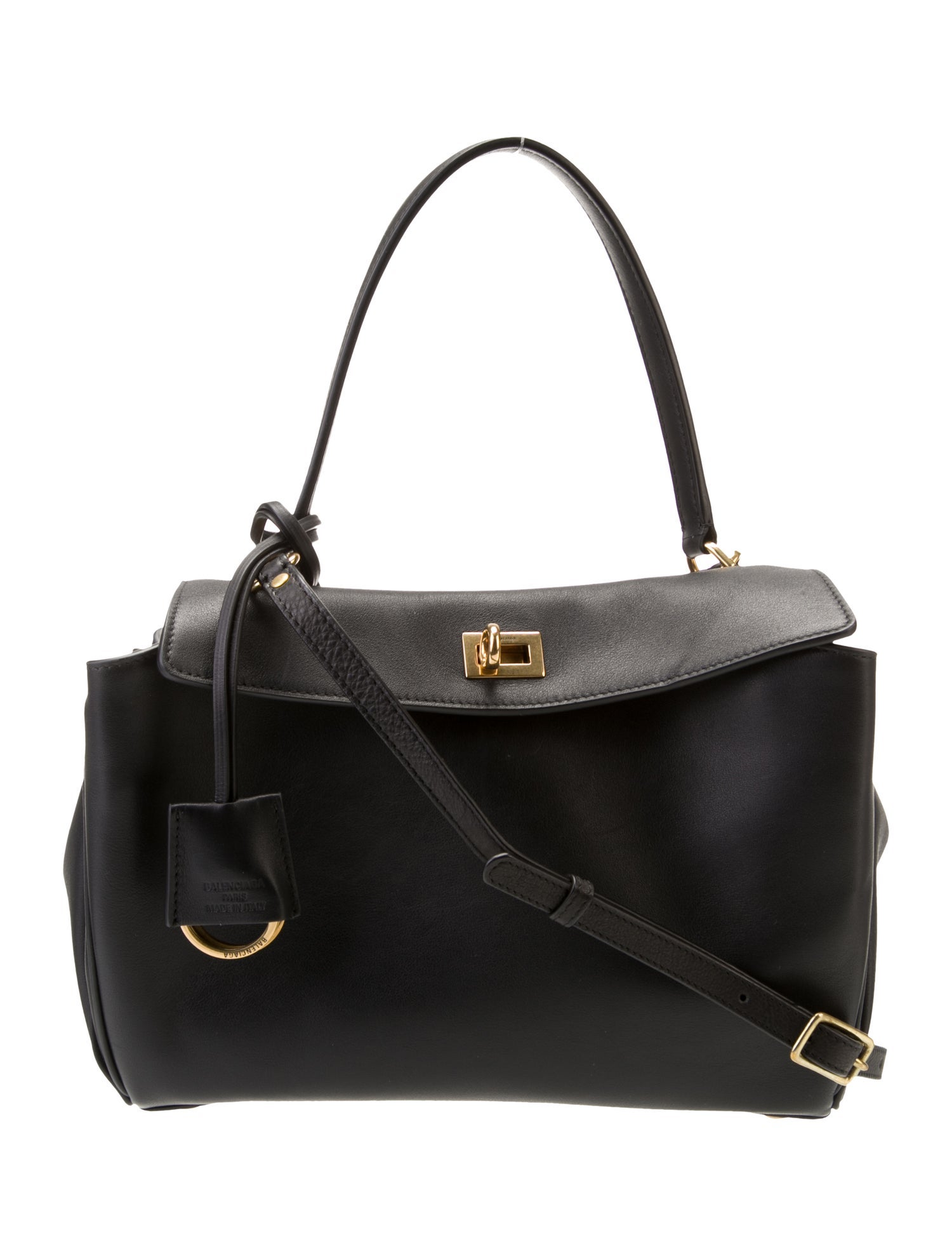 Balenciaga Leather Rodeo tote bag Small