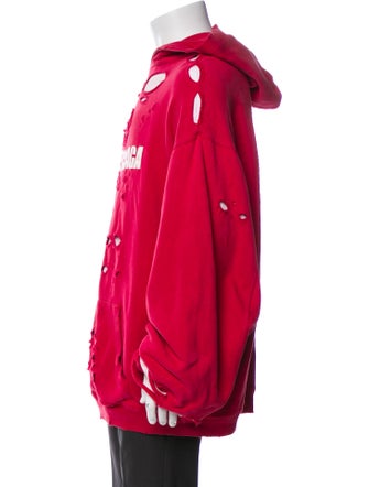 Balenciaga 2020 Graphic Print Hoodie