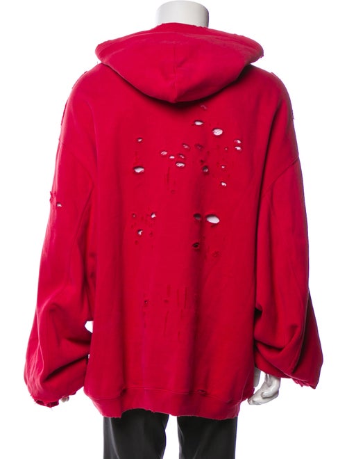 Balenciaga 2020 Graphic Print Hoodie