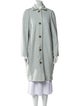 Balenciaga 2015 Virgin Wool Trench Coat
