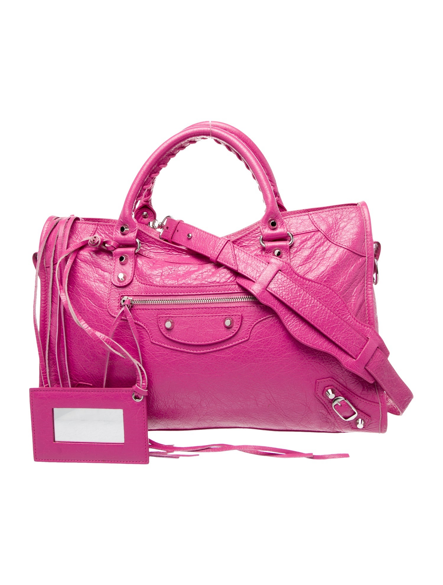 Balenciaga Leather Motocross Classic City