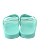 Balenciaga Rubber Graphic Print Slides