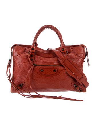 Balenciaga Leather Motocross Classic City