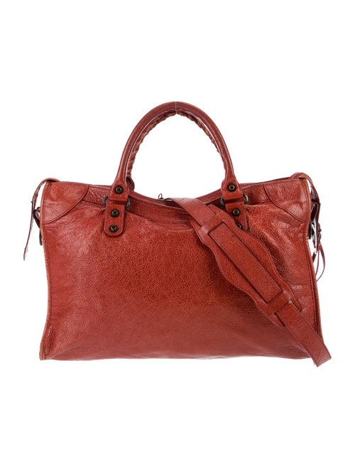 Balenciaga Leather Motocross Classic City