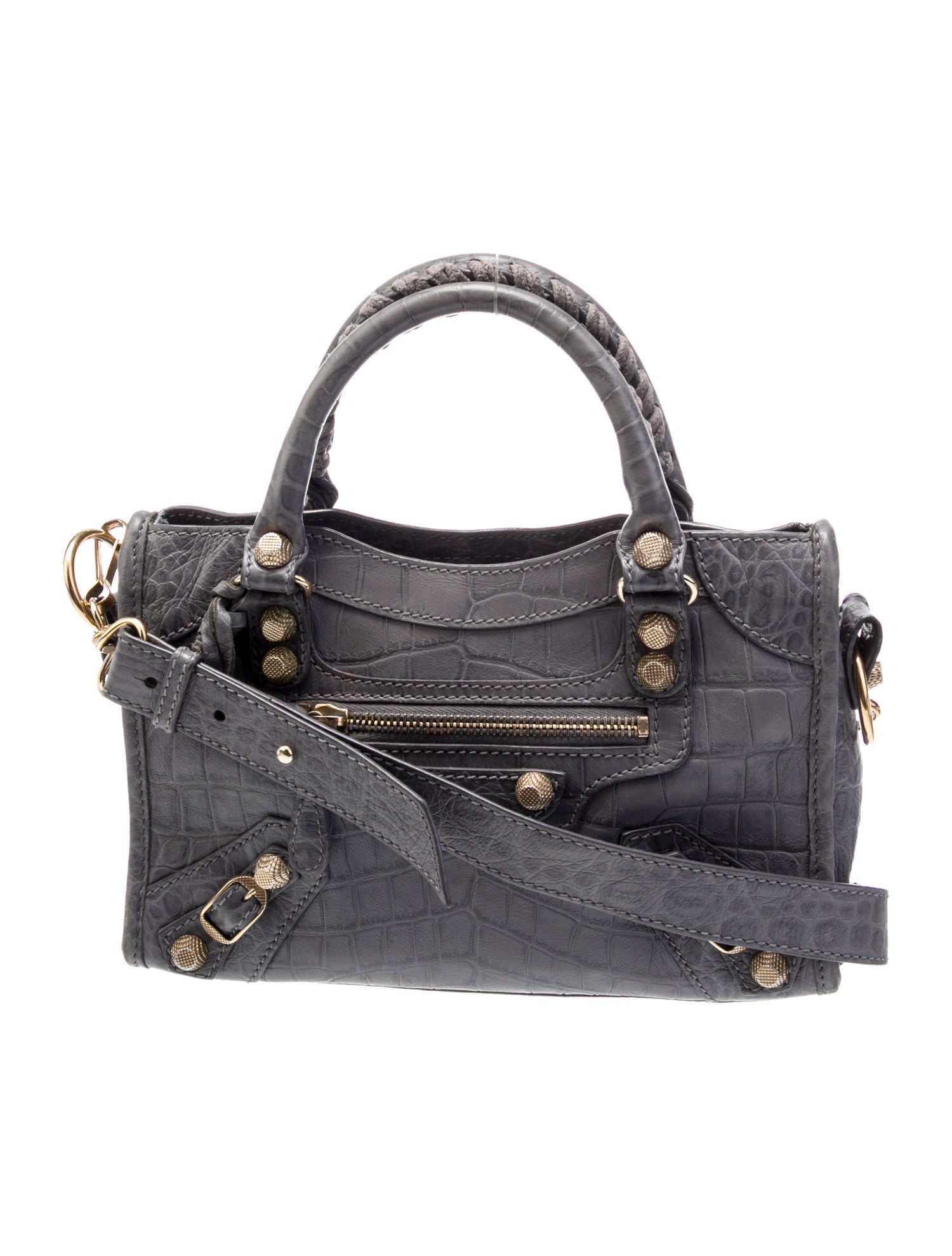 Balenciaga Leather Motocross City Giant