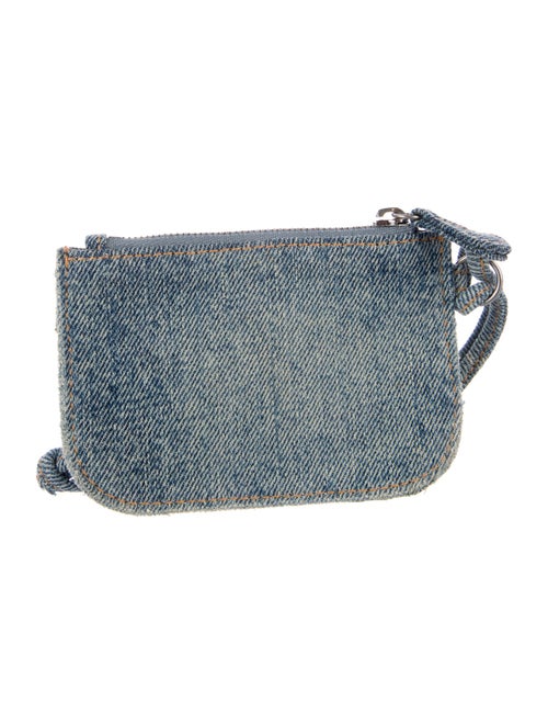 Balenciaga Le Cagole Coin Purse Denim Wallet