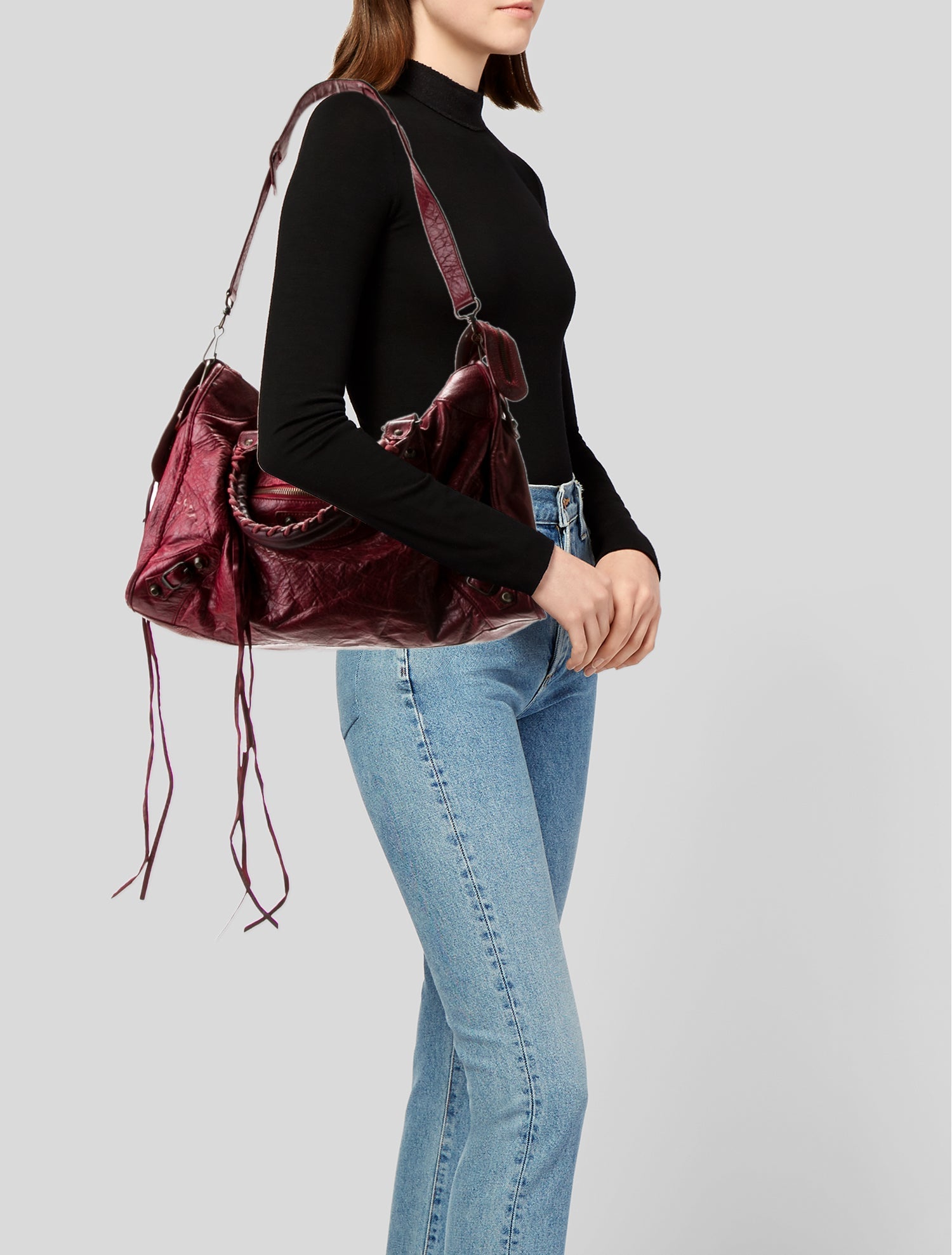 Balenciaga Leather Motocross Classic First