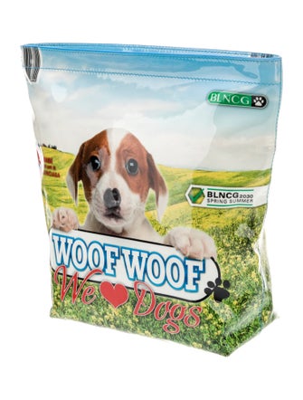 Balenciaga PVC Pet Lover Pouch