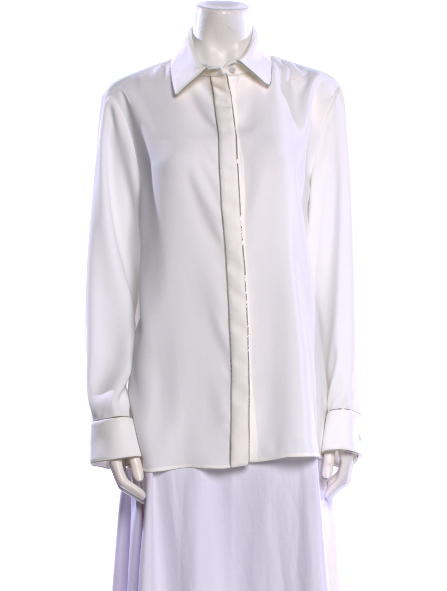 Balenciaga 2015-2016 Long Sleeve Button-Up Top