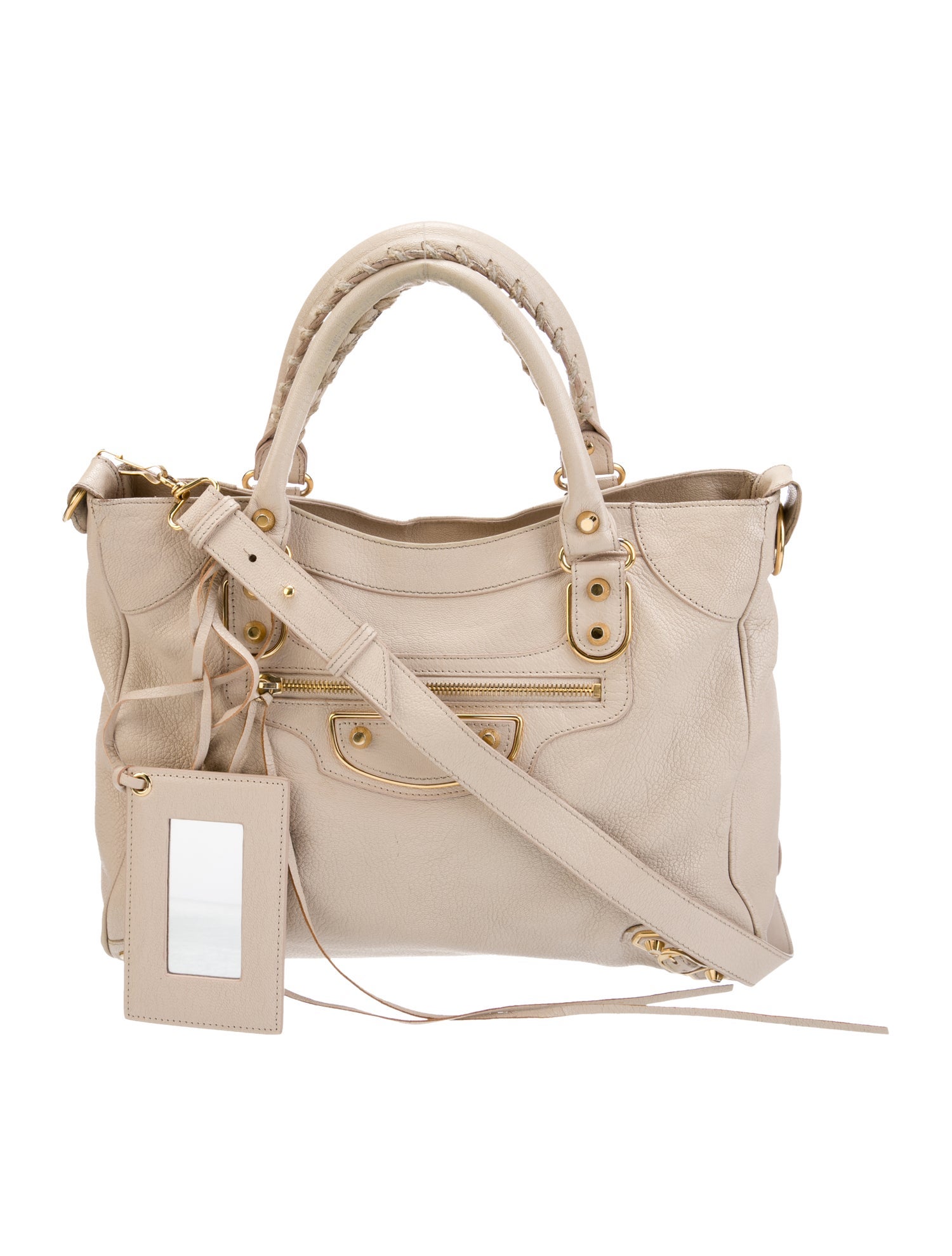 Balenciaga Leather Motocross Classic City