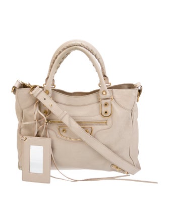 Balenciaga Leather Motocross Classic City