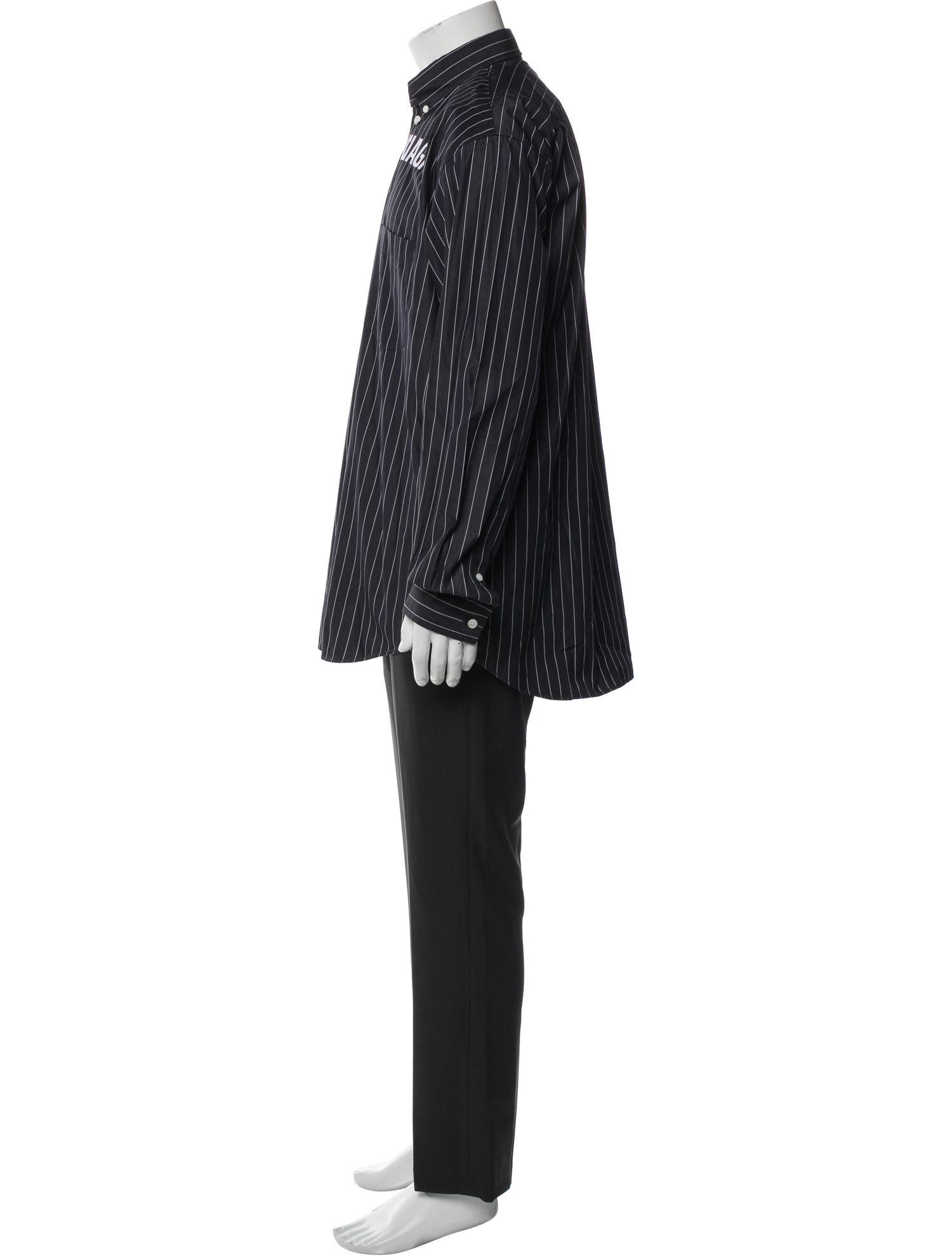 Balenciaga 2020 Striped Shirt w/ Tags