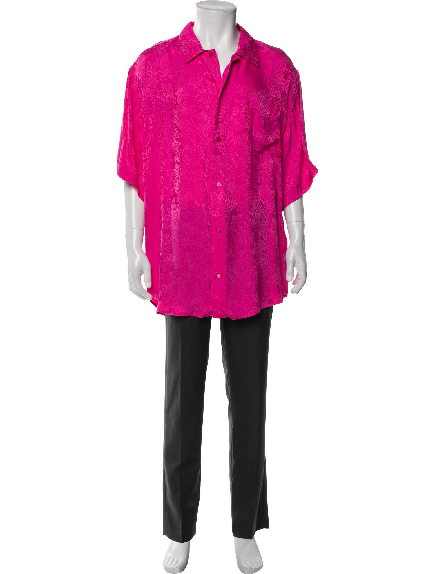 Balenciaga 2022 Floral Print Shirt w/ Tags