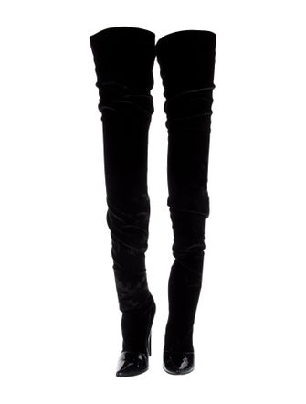 Balenciaga Velvet Sock Boots