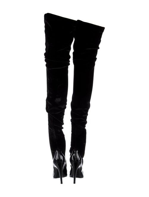 Balenciaga Velvet Sock Boots