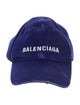 Balenciaga blue pattern print baseball cap
