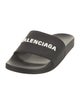 Balenciaga Rubber Printed Slides