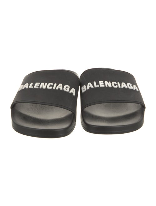 Balenciaga Rubber Printed Slides
