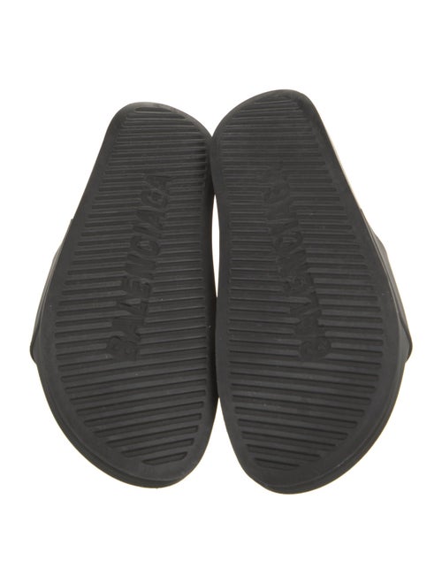 Balenciaga Rubber Printed Slides