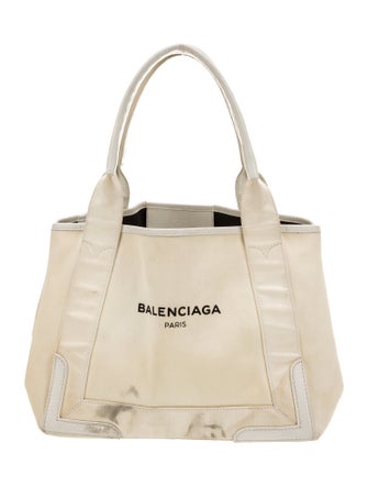 Balenciaga Canvas Navy Small