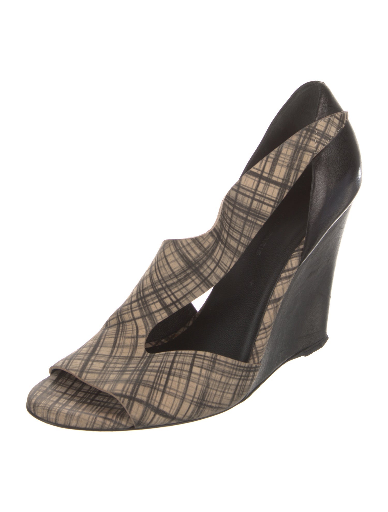 Balenciaga Leather Printed Pumps