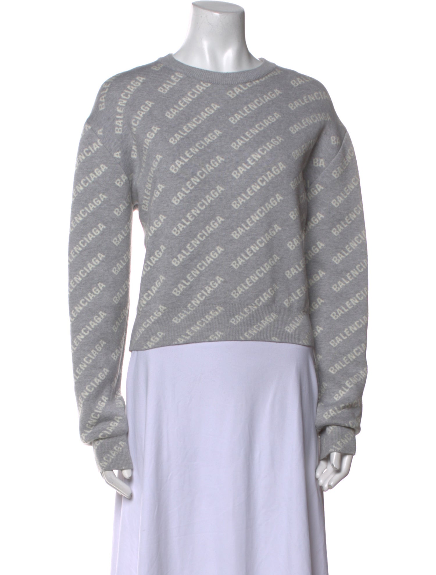 Balenciaga 2022 Mini Allover Sweater