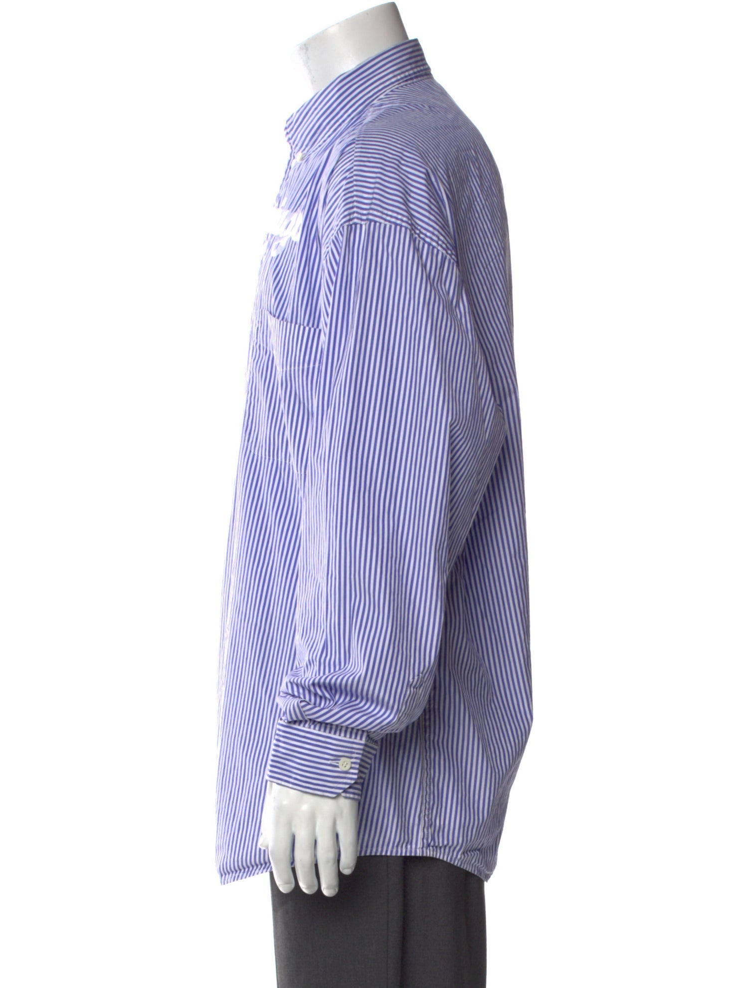 Balenciaga 2019 Striped Shirt