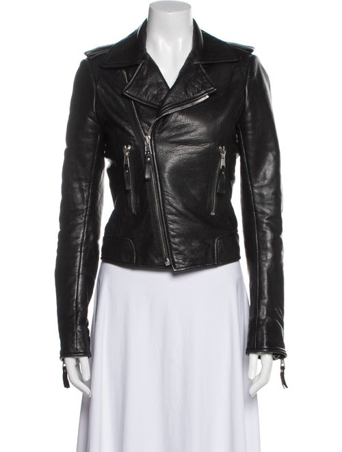 Balenciaga 2012 Leather Biker Jacket