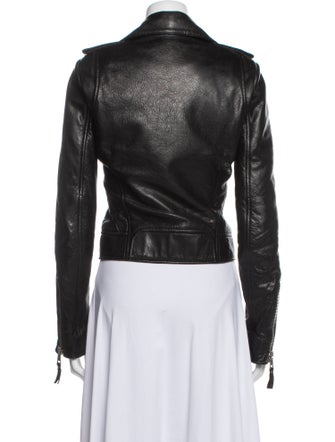 Balenciaga 2012 Leather Biker Jacket