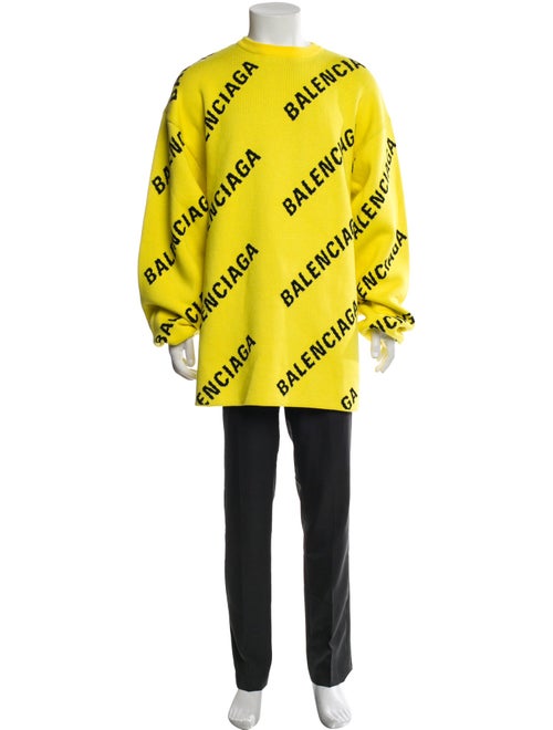 Balenciaga 2020 Signature Logo Pullover