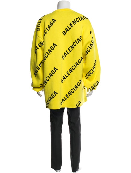 Balenciaga 2020 Signature Logo Pullover