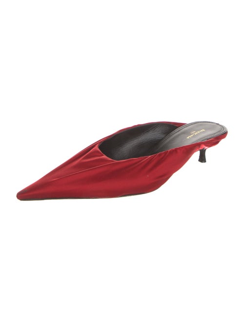 Balenciaga Satin Mules