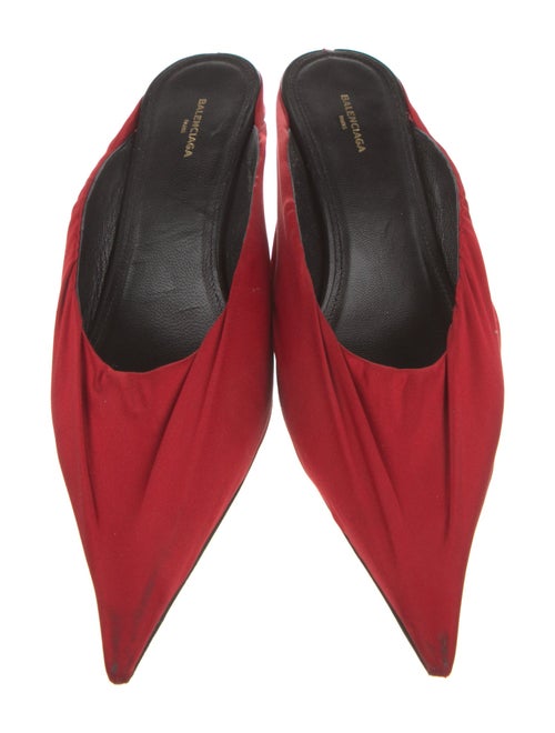 Balenciaga Satin Mules