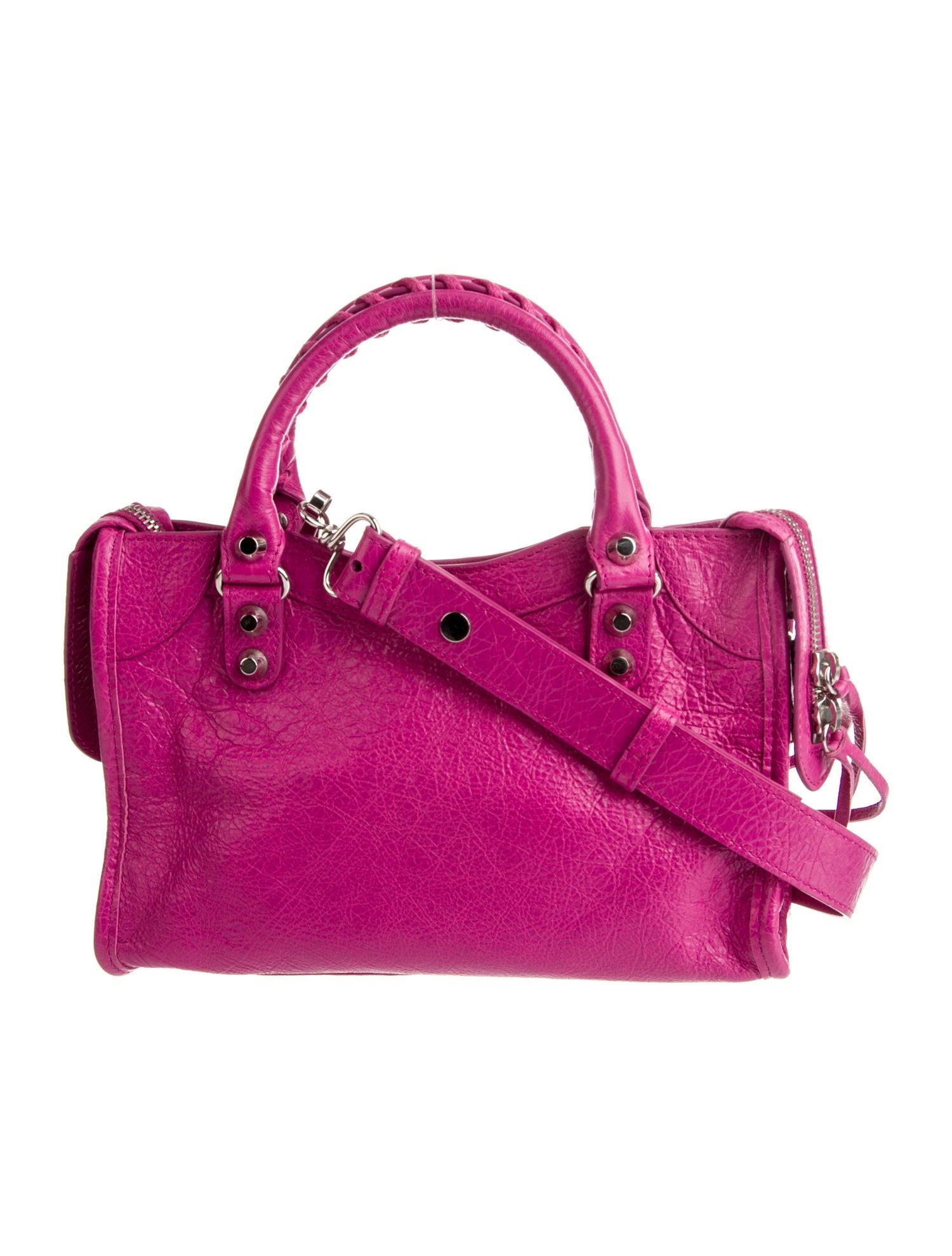 Balenciaga Leather Motocross Classic City