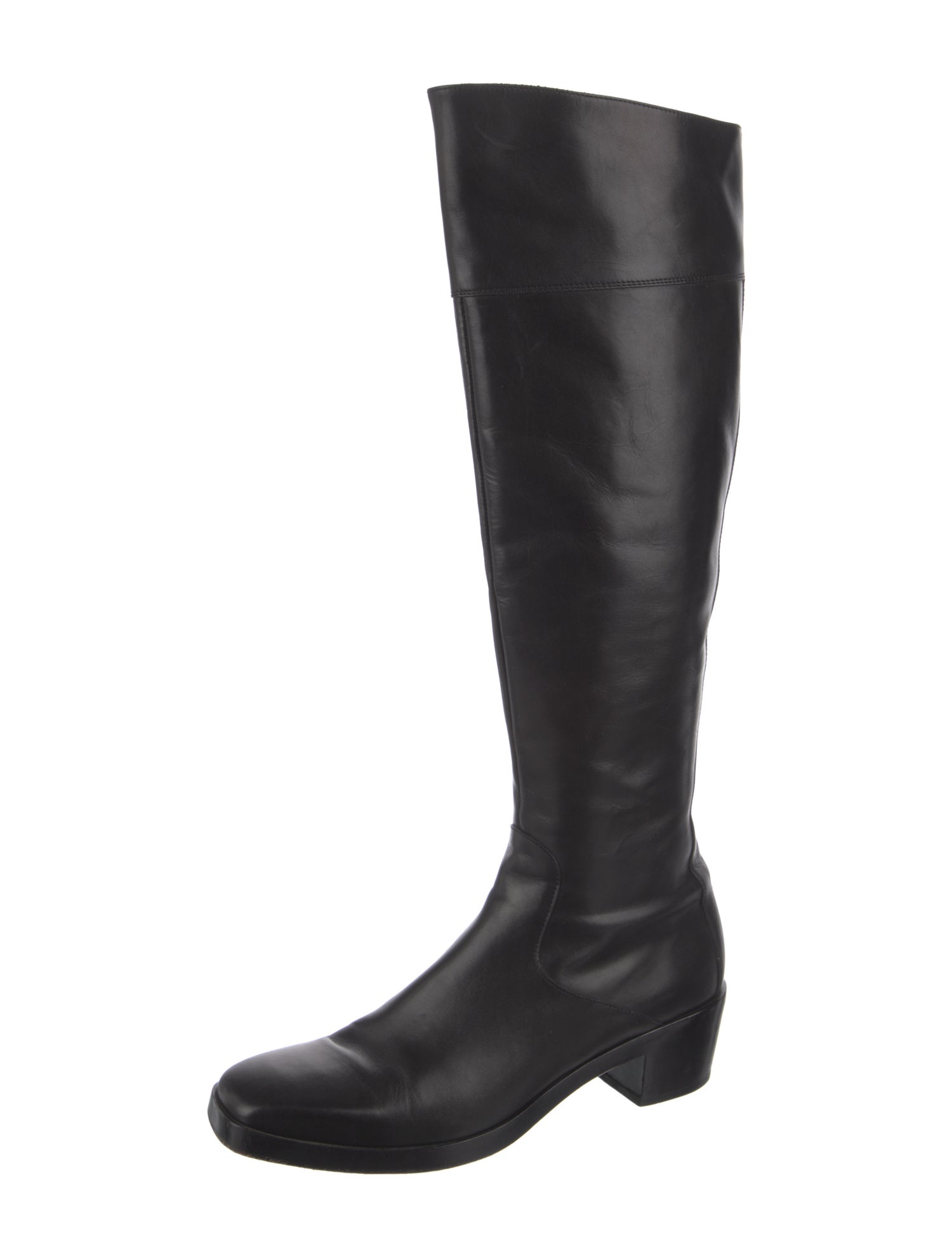 Balenciaga Leather Riding Boots