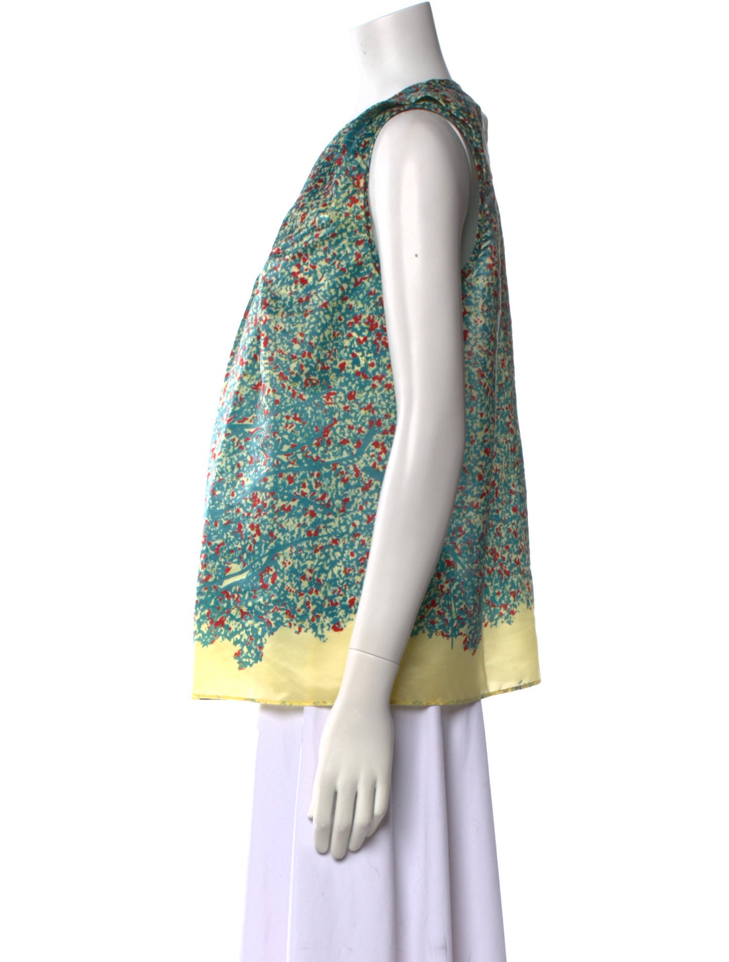 Balenciaga 2011 Silk Top