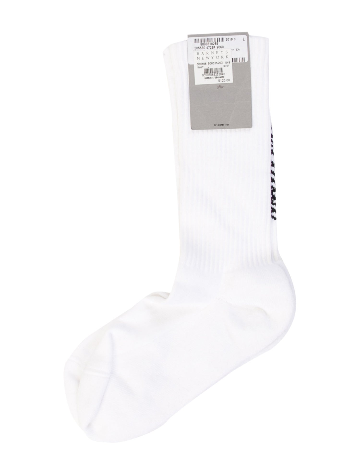 Balenciaga Logo Cotton Tennis Socks
