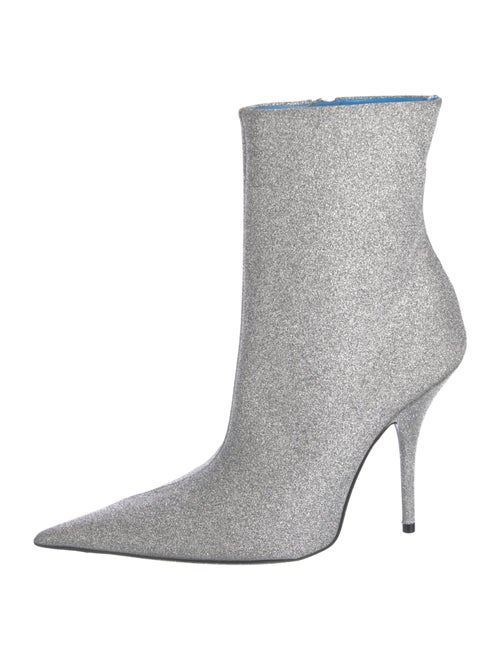 Balenciaga Glitter Glitter Accents Sock Boots